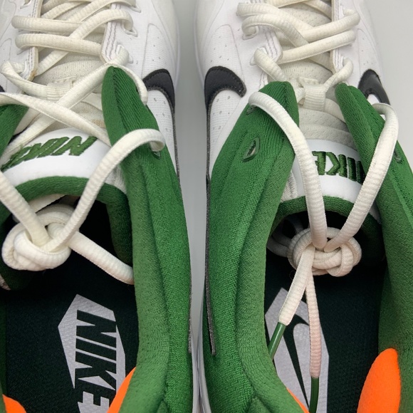 Nike Air Zoom Dragon Low Men\'s Metal Baseball Cleats White/Green Size 15 main image 4